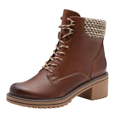 MARCO TOZZI Damen 2-26225-45 Stiefelette, Cognac Comb, 42 EU MARCO TOZZI Damen 2-26225-45 Stiefelette, Cognac Comb, 42 EU