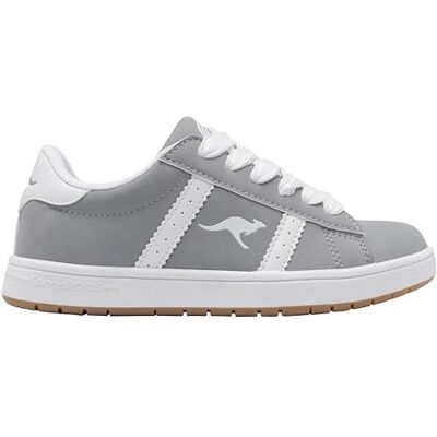 KangaROOS K-CA Miles FL Sneaker, Ultimate Grey/White, 33 EU KangaROOS K-CA Miles FL Sneaker, Ultimate Grey/White, 33 EU