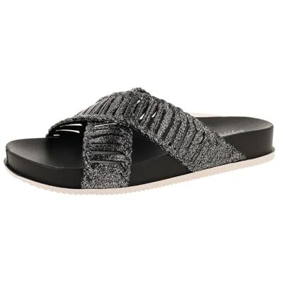 de fonseca Damen Donna A Fasce Incrocicate, Sottopiedee Suola In PVC, Ciabatte Mare Hausschuh, Schwarz, 40 EU de fonseca Damen Donna A Fasce Incrocicate, Sottopiedee Suola In PVC, Ciabatte Mare Hausschuh, Schwarz, 40 EU