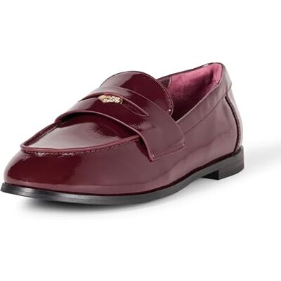 The Drop Damen Laya Loafer, Dark Cherry, 39 The Drop Damen Laya Loafer, Dark Cherry, 39