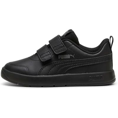 Puma Unisex Baby Courtflex V3 V Inf Sneaker, Black Black-Cast Iron, 21 EU Puma Unisex Baby Courtflex V3 V Inf Sneaker, Black Black-Cast Iron, 21 EU