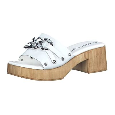 Tamaris Damen 1-1-27267-30 Slipper, Weiß, 40 EU Tamaris Damen 1-1-27267-30 Slipper, Weiß, 40 EU