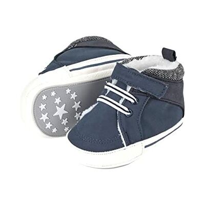 Sterntaler Jungen Baby Schuhe Babyschuh Materialmix, Marine, 20 EU Sterntaler Jungen Baby Schuhe Babyschuh Materialmix, Marine, 20 EU