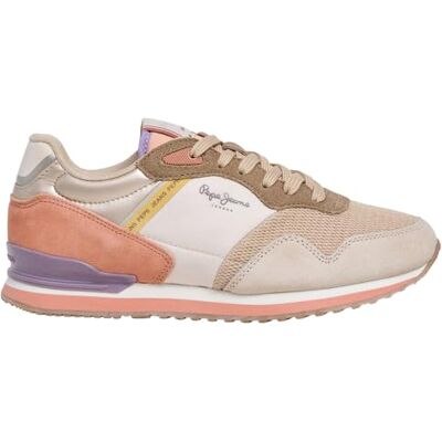 Pepe Jeans Damen London Sand W Sneak, Grau (Ice Grey), 42 EU Pepe Jeans Damen London Sand W Sneak, Grau (Ice Grey), 42 EU