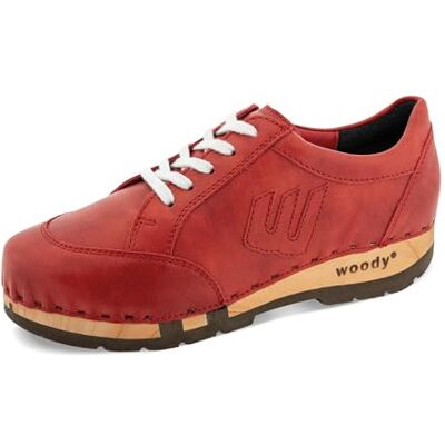 woody Abby Damen Clog Sneaker, Rosso, Größe 37 woody Abby Damen Clog Sneaker, Rosso, Größe 37