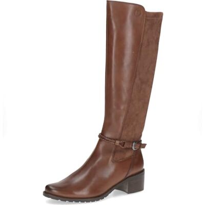 CAPRICE Damen Mode-Stiefel mit Absatz, Braun (COGNAC COMB), 37 CAPRICE Damen Mode-Stiefel mit Absatz, Braun (COGNAC COMB), 37