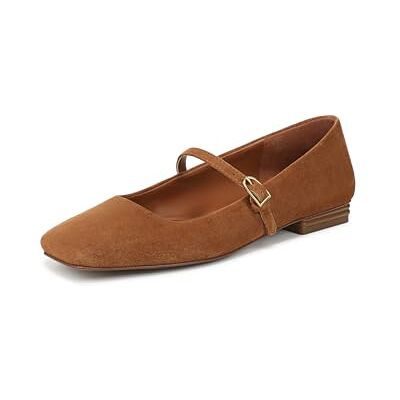 Franco Sarto Damen Tinsley Mary Jane Schuh, Sattel Tan Suede, 41 EU Franco Sarto Damen Tinsley Mary Jane Schuh, Sattel Tan Suede, 41 EU