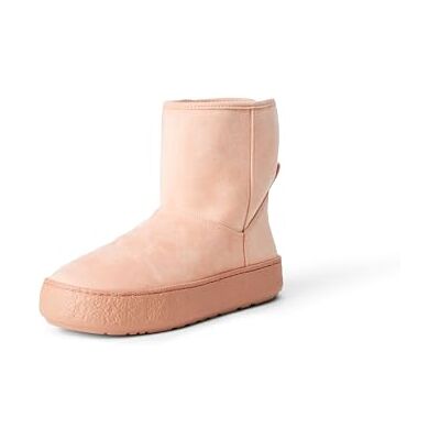Amazon Niedrige Stiefeletten mit Kunstfellfutter, Rosa, Größe 2 Little Kid Amazon Niedrige Stiefeletten mit Kunstfellfutter, Rosa, Größe 2 Little Kid
