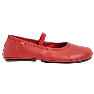 El Naturalista Damen N5820 Essence Flache Sandale, rot, 38.5 EU El Naturalista Damen N5820 Essence Flache Sandale, rot, 38.5 EU