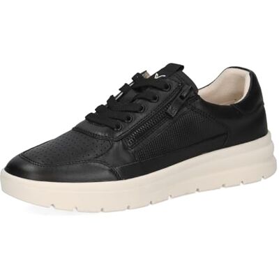 CAPRICE Damen Oxford aus Leder, Schwarz (Black Nappa), 39 CAPRICE Damen Oxford aus Leder, Schwarz (Black Nappa), 39