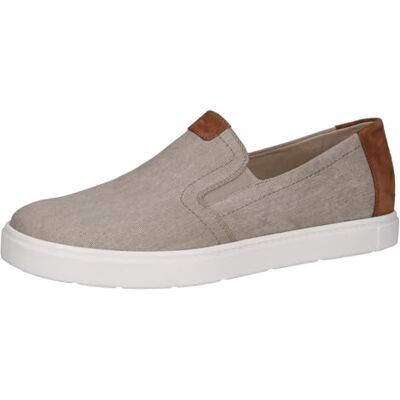 CAPRICE Herren Slipper aus Leder ohne Schnürsenkel, Grau (Lt.Grey Comb), 44 EU CAPRICE Herren Slipper aus Leder ohne Schnürsenkel, Grau (Lt.Grey Comb), 44 EU