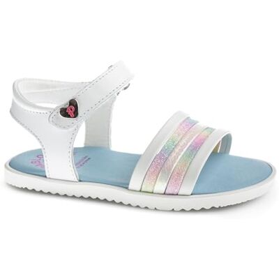 Pablosky Quilate 452500 Sandale, weiß, 27 EU Weit Pablosky Quilate 452500 Sandale, weiß, 27 EU Weit