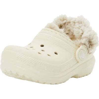 Crocs ,Unisex Kinder,Classic Fleece Lined Clog T,Summit White,22-23 Crocs ,Unisex Kinder,Classic Fleece Lined Clog T,Summit White,22-23