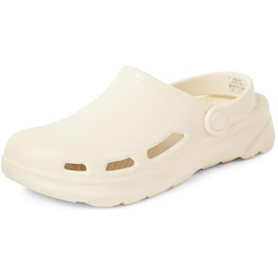 Amazon Unisex-Adult Leichte Garten-Clogs, Elfenbein, 37/38 EU Amazon Unisex-Adult Leichte Garten-Clogs, Elfenbein, 37/38 EU