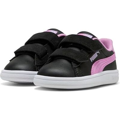 Puma Smash 3.0 Faded V Inf, Turnschuhe für Mädchen 0-24, Schwarz Malva Glow, 8 UK Child Puma Smash 3.0 Faded V Inf, Turnschuhe für Mädchen 0-24, Schwarz Malva Glow, 8 UK Child