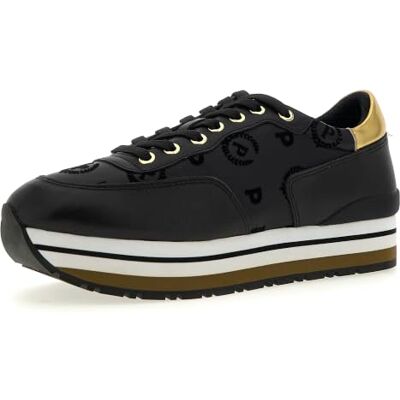 Pollini Gomma 35 Platform Logo Heritage Sneakers Pollini Gomma 35 Platform Logo Heritage Sneakers