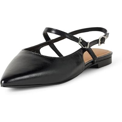 The Drop Damen Tammie Pointed Toe Flach, Schwarz, Größe 38 The Drop Damen Tammie Pointed Toe Flach, Schwarz, Größe 38