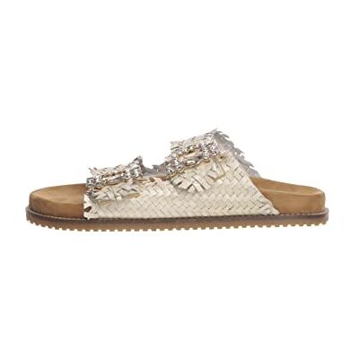 Salamander Damen Miria Flacher Slipper, Beige, 38 EU Salamander Damen Miria Flacher Slipper, Beige, 38 EU