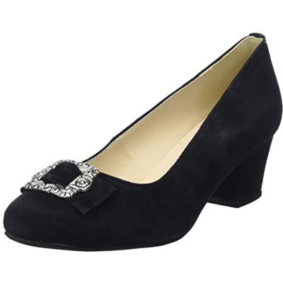 Hirschkogel Damen Pumps, Schwarz, 38 EU Hirschkogel Damen Pumps, Schwarz, 38 EU