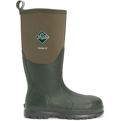 Muck Boots , Unisex Erwachsene Sicherheits-Gummistiefel, Grün Grün (Moss Stmg) Größe: 43 Muck Boots , Unisex Erwachsene Sicherheits-Gummistiefel, Grün Grün (Moss Stmg) Größe: 43