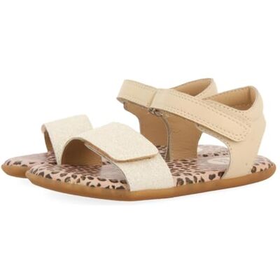 GIOSEPPO Saugus Flache Sandale, Elfenbein, 22 EU GIOSEPPO Saugus Flache Sandale, Elfenbein, 22 EU