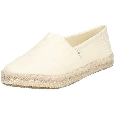 Toms Women's Alpargata Rope 2.0 Espadrille, Natural Recycled Cotton Slubby, 36 EU Toms Women's Alpargata Rope 2.0 Espadrille, Natural Recycled Cotton Slubby, 36 EU