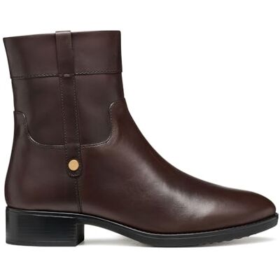 Geox Damen D Felicity Ankle Boot, Dunkelbraun, 39 EU Geox Damen D Felicity Ankle Boot, Dunkelbraun, 39 EU