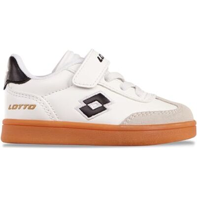 Lotto Kinder Sneaker Weiß-Schwarz - Sportlich Lotto Kinder Sneaker Weiß-Schwarz - Sportlich
