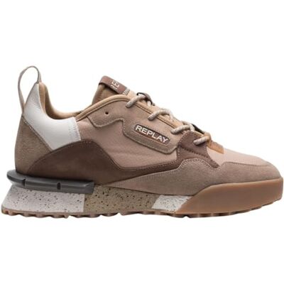Replay Herren Hybrid Sneaker, Ecru (Elfenbein), 41 Replay Herren Hybrid Sneaker, Ecru (Elfenbein), 41