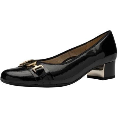ARA Damen Nizza Pumps, SCHWARZ, 38 EU Weit ARA Damen Nizza Pumps, SCHWARZ, 38 EU Weit