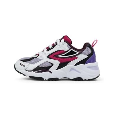 FILA CR-CW02 RAY Tracer kids-White-Thistle-34 FILA CR-CW02 RAY Tracer kids-White-Thistle-34