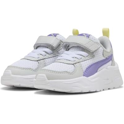 Puma Unisex Baby Trinity LITE AC+ INF Sneaker, White-Lavender ALERT-Glacial Gray, 23 EU Puma Unisex Baby Trinity LITE AC+ INF Sneaker, White-Lavender ALERT-Glacial Gray, 23 EU