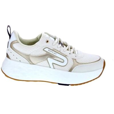 Replay Damen Chunky Sneaker, White 061 (Weiß), 38 Replay Damen Chunky Sneaker, White 061 (Weiß), 38