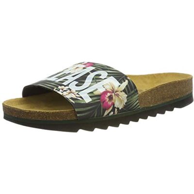 The White Brand Bio Beach Jungle, Herren Peeptoe Sandalen, Mehrfarbig (Jungle Jungle), 44 EU The White Brand Bio Beach Jungle, Herren Peeptoe Sandalen, Mehrfarbig (Jungle Jungle), 44 EU