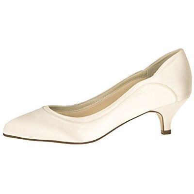 Rainbow Club Brautschuhe Hollie Ivory Satin Pumps Größe 36.5 EU 3.5 UK Damen Rainbow Club Brautschuhe Hollie Ivory Satin Pumps Größe 36.5 EU 3.5 UK Damen