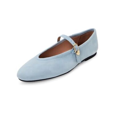 Love Moschino Damen Ja11101g1oja0701 Ballerinas, hellblau, 35 EU Love Moschino Damen Ja11101g1oja0701 Ballerinas, hellblau, 35 EU
