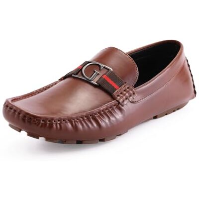 Guess Askers Loafer für Herren, Cognac, 41 EU Guess Askers Loafer für Herren, Cognac, 41 EU