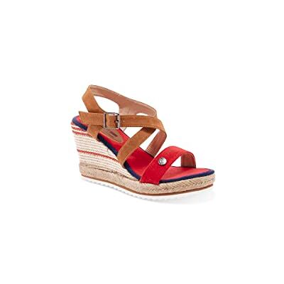 TERRE DE MARINS Damen Reverie Sandale, rot, 36 EU TERRE DE MARINS Damen Reverie Sandale, rot, 36 EU