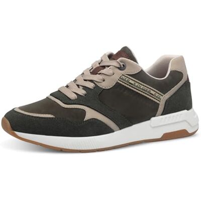 S. Oliver Herren Sneaker flach Sportlich Vegan, Grün (Khaki), 42 EU S. Oliver Herren Sneaker flach Sportlich Vegan, Grün (Khaki), 42 EU