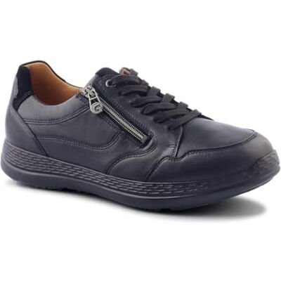 Ganter Herren Karl-Ludwig-K/L Sneaker, Schwarz, 46.5 EU 3X-Weit Ganter Herren Karl-Ludwig-K/L Sneaker, Schwarz, 46.5 EU 3X-Weit