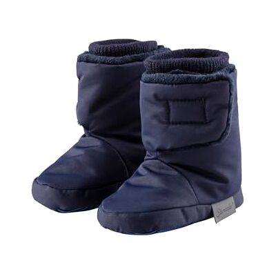 Sterntaler Babyschuh wasserabweisend aus Funktionsmaterial, Unisex mit rutschfester Sohle und Klettverschluss gefüttert mit Teddyflausch und aus langlebigem Material, marine, 18 Sterntaler Babyschuh wasserabweisend aus Funktionsmaterial, Unisex mit rutschfester Sohle und Klettverschluss gefüttert mit Teddyflausch und aus langlebigem Material, marine, 18