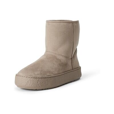 Amazon Niedrige Stiefeletten mit Kunstfellfutter, Grau, Größe 13 Little Kid Amazon Niedrige Stiefeletten mit Kunstfellfutter, Grau, Größe 13 Little Kid