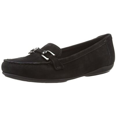 Geox D ANNYTAH MOC A, Mokassin, Schwarz (BLACK C9999), 40 EU (7 UK) Geox D ANNYTAH MOC A, Mokassin, Schwarz (BLACK C9999), 40 EU (7 UK)
