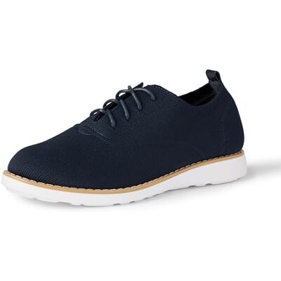 Amazon Damen Elegante Strick-Oxford-Sneaker, Marineblau, 37.5 EU Amazon Damen Elegante Strick-Oxford-Sneaker, Marineblau, 37.5 EU