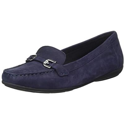 Geox Damen D Annytah Moc A Mokassins, Dk Blue, 37 EU Geox Damen D Annytah Moc A Mokassins, Dk Blue, 37 EU