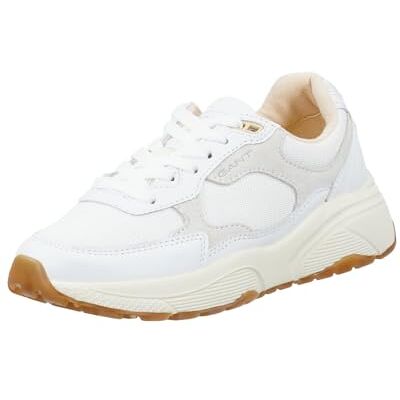 GANT FOOTWEAR Damen NEWILE Sneaker, weiß, 37 EU GANT FOOTWEAR Damen NEWILE Sneaker, weiß, 37 EU