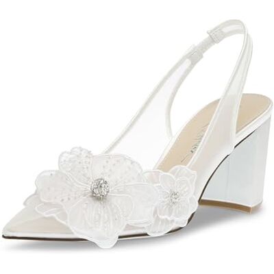 Betsey Johnson Damen Petra Pumps, Elfenbein, 38 EU Betsey Johnson Damen Petra Pumps, Elfenbein, 38 EU