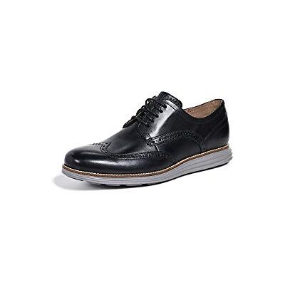 Cole Haan COZ7W # Herren Original Grand Wingtip Oxfords Schnürhalbschuhe, Schwarz (Black Leather/White Black/White), 42 EU Cole Haan COZ7W # Herren Original Grand Wingtip Oxfords Schnürhalbschuhe, Schwarz (Black Leather/White Black/White), 42 EU