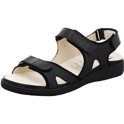 Ganter Damen Evi Sandale, schwarz, 40 EU Schmal Ganter Damen Evi Sandale, schwarz, 40 EU Schmal