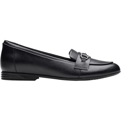 Clarks Finja Bar Y. Childrens Black Leather, 3.5 Clarks Finja Bar Y. Childrens Black Leather, 3.5